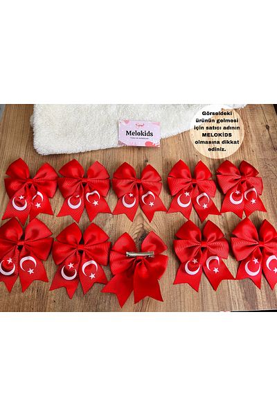 Melo Red Turkish Flag 23nisan, 19 May, 29ekim Eid Buckle Set
