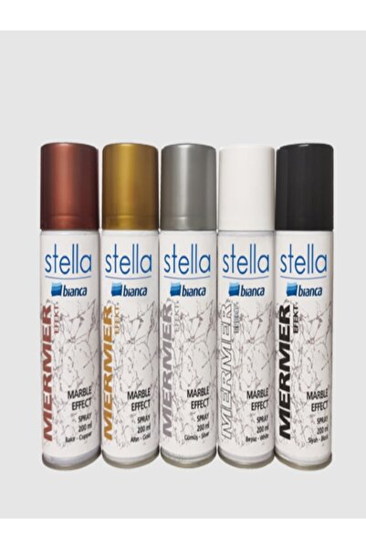 Bianca Stella Bianca Sprey Mermer Efekt 200 Ml