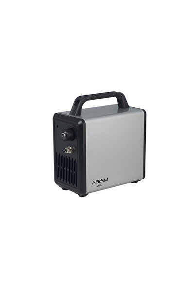 Sparmax Arism Mini Airbrush Kompresörü, Gümüş, Hobi Airbrush Malzemesi