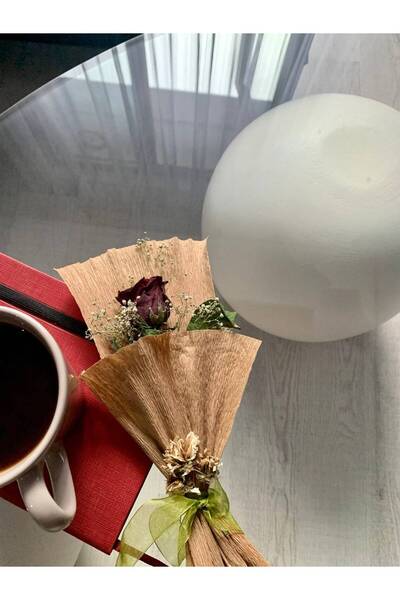 PUFHOME Siena Top Ayaklı Camlı Orta Sehpa - Mat Beyaz