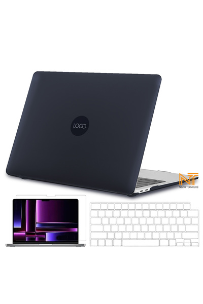 Nezih Case Macbook Air 13.6 M2 A2681 / M3 A3113 / M4 A3240 Uyumlu Alt Üst Kıl...