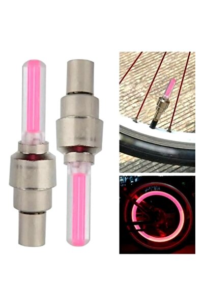 BarkoFix 4 Adet Hareket Sensörlü Işıklı Sibop Kapağı Lambası Araba Bisiklet Motosiklet Jant Işığı Jant Lambas