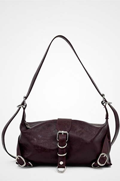 Yuka Atelier Nancy Kemer Detaylı Omuz Çantası