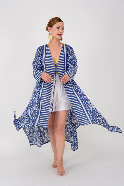 ZTO كيمونة نسائية غير متماثلة