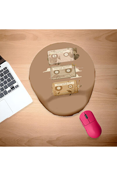 UcuruStore Τρεις Παλιές Κασετίνες Βάσεις Στήριξης Καρπού για Ποντίκι