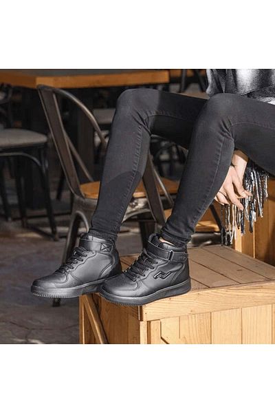 Jump B 16308 Unisex Black Bracelet Velcro Sneakers Casual Sports Shoes