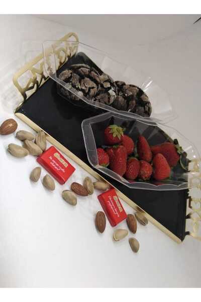 Evinizin Yardımcısı Mika Tabak& Parti Tabak& & Plastik Sunum Tabağı & Çerezli...