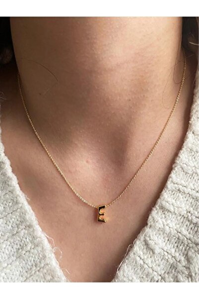 Fiamoss Kadın İnce Zincir Harf Kolye