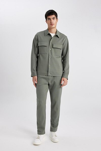 DeFacto Relax-Fit-Hose mit geradem Bein und Taschen, Taillenschnürung, B4521ax24sp