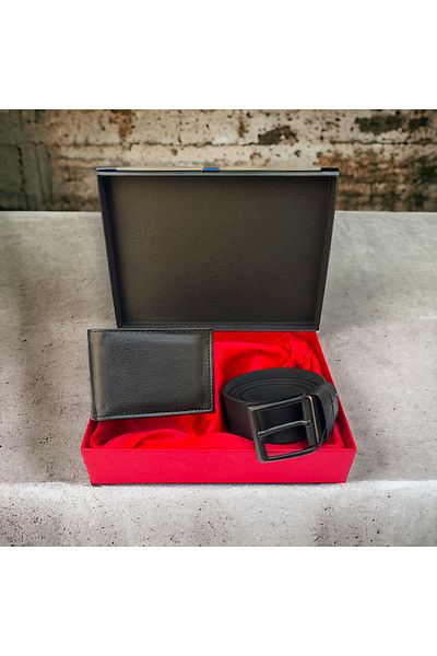 Ospina Gift Set of 2 for Boy - with Wallet and Belt Box