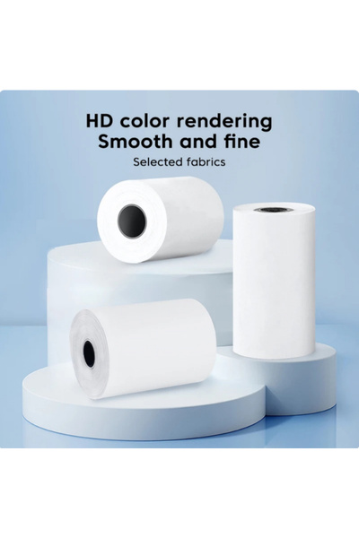 Hapşuruk 3 Adet Mini Termal Yazıcı Rulosu Yüksek Kalite