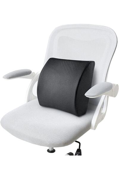 Genel Markalar Sabit Ortopedik-ofis-koltuk-minderi-sandalye-bel-sırt-yastığı-...
