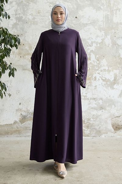 InStyle Stoned Wide Arm Ferace - Plum