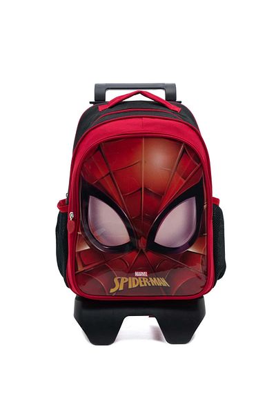 SPIDERMAN Otto Primary School Bag with Squeegee Check 5680