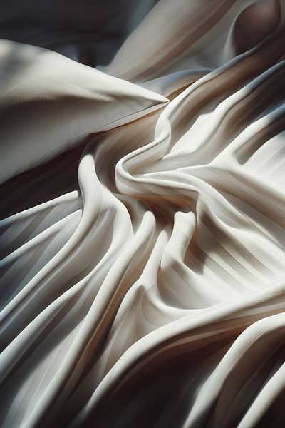 Otel Concept Cotton Satin Striped Single Sheet 83 Strings - Single