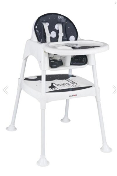 babydoor 3104 Mama Star Çalışma Masalı Pedli Mama Sandalyesi 3 in 1