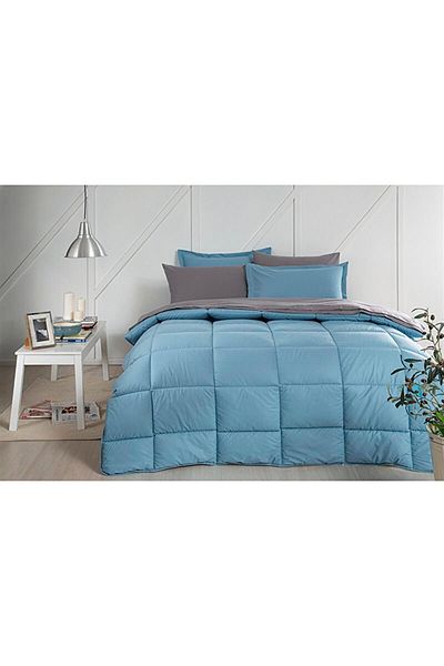 Özdilek Colormix Sleeping Set Double - Ανθρακί/βενζίνη
