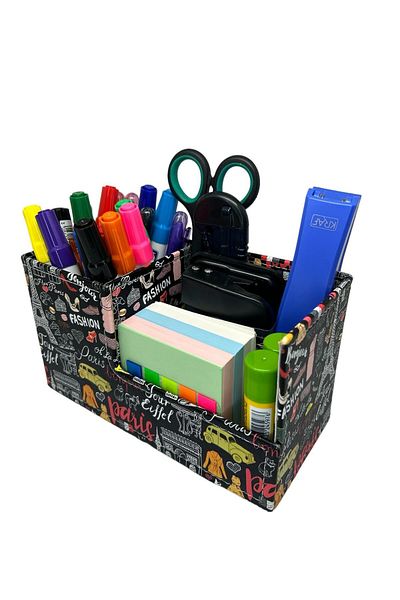 Inn Design Pack Desktop Organizer Leather Organizer Pen Holder