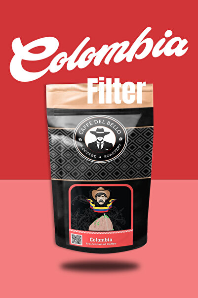 Caffe Del Bello قهوة فلتر كولومبيا 250 جرام(القلب أو المطبوخ)