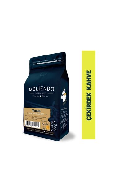 Moliendo Finest Coffee Yemen Mocha Yöresel Kahve (Çekirdek Kahve) 250 g