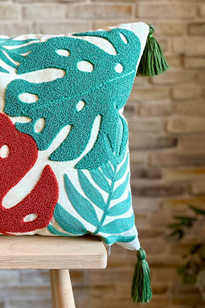 SWITA Κεντητό μονό διακοσμητικό κάλυμμα μαξιλαριού ειδικής σχεδίασης Punch (παντζούρι)