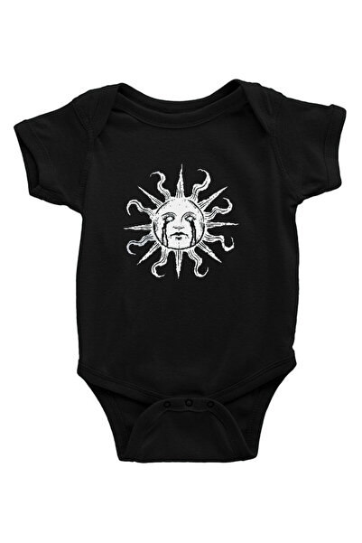 Darkhane Güneş Black Unisex Baby Body - Bodysuit