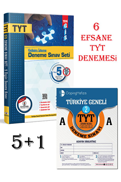 ÖZDEBİR YAYINEVİ TYT 5+1 Efsane Deneme Seti Özdebir Yayınları (Güncel Baskı)