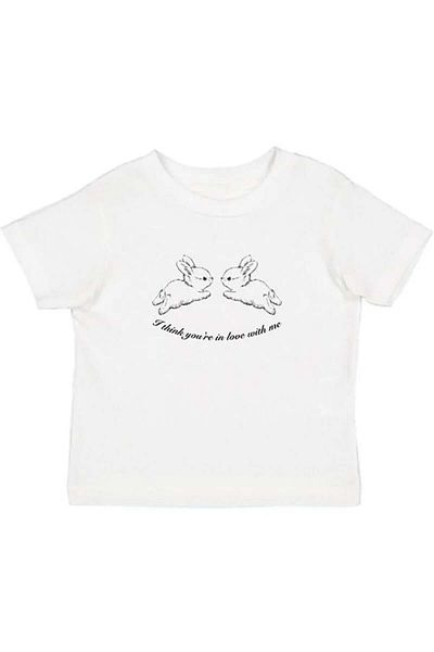 Touz Moda Y2k White Rabbit Crop