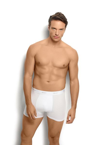 Jiber Ανδρικό White Modal Cotton Boxer 321