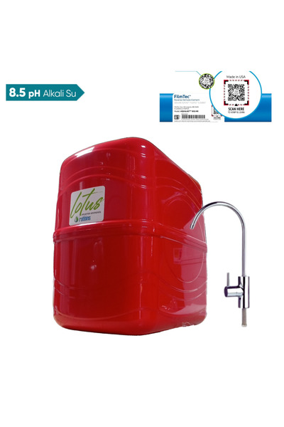 Lotus Water LOTUS ROBBİNS ALKALİ USA FILMTEC MEMBRAN SU ARITMA CiHAZI EN İYİ ...