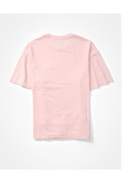 AMERICAN EAGLE Pink Men's T-Shirt U-1164-2921