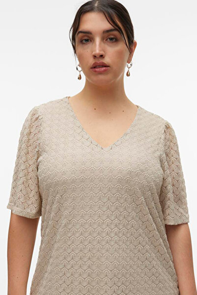 Veromoda Curve VMCBECCA KRÓTKA SUKIENKA Z KOLOREM 2/4 JRS CUR