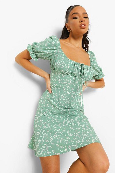 BOOHOO بذلة نسائية خضراء