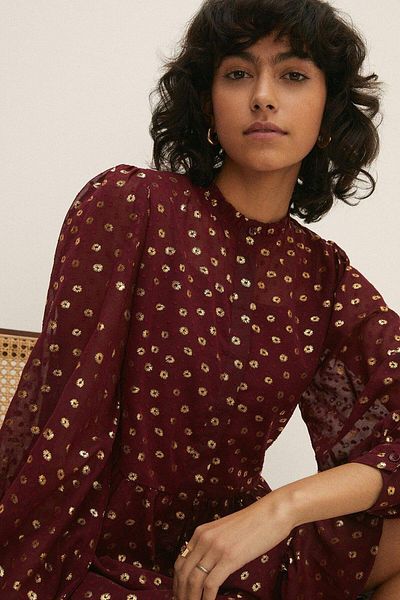 Oasis Burgundy Women Dresses Styles Prices Trendyol