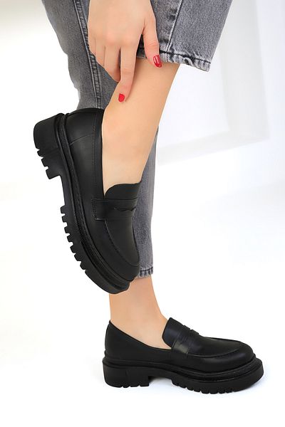SOHO Schwarze Damen Freizeitschuhe 17762
