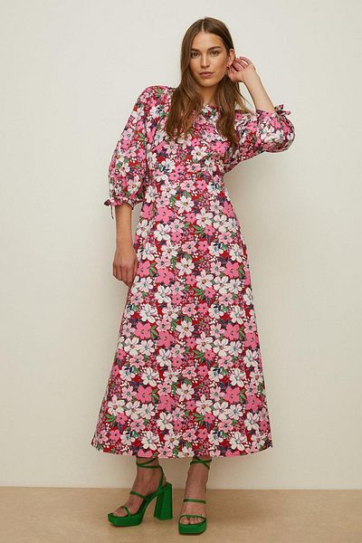 Oasis Women's Pink Dress