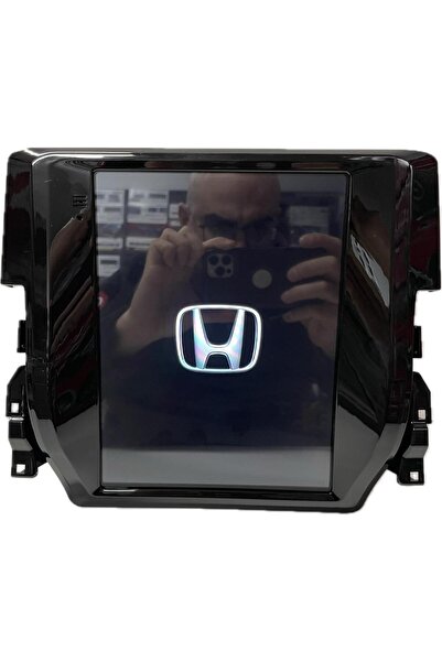Honda CİVİC FC5 Uyumlu TESLA ANDROİD 15 MULTİMEDYA TEYP 2-32GB CAR PLAY KAMERA HEDİYE