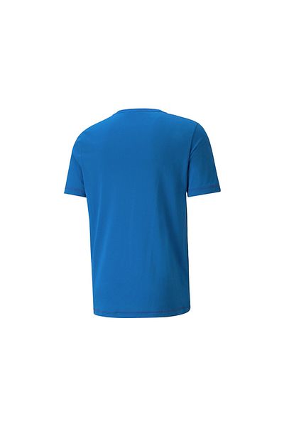 Puma Tricou unisex albastru cu logo mic activ 58672558