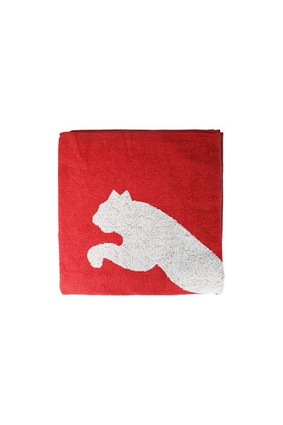 Puma Team Towel Large (70X140) Towel5455202 Red
