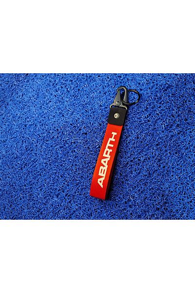 CEBECİOTO Abarth Cloth with Keychain Quality Auto Accessory