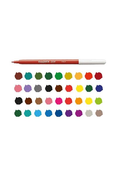 CARIOCA Joy Super Washable Felt Tip Crayons 48 Pack 41020