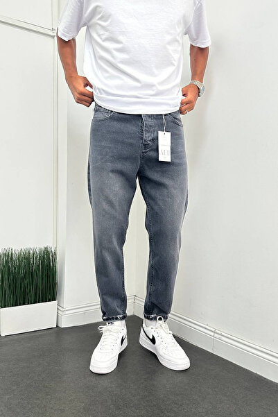 Generic Brand Boyfriend Antique Anthracite Washable Jeans