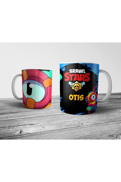 Pixxa Brawl Stars Otis - كوب موديل 3