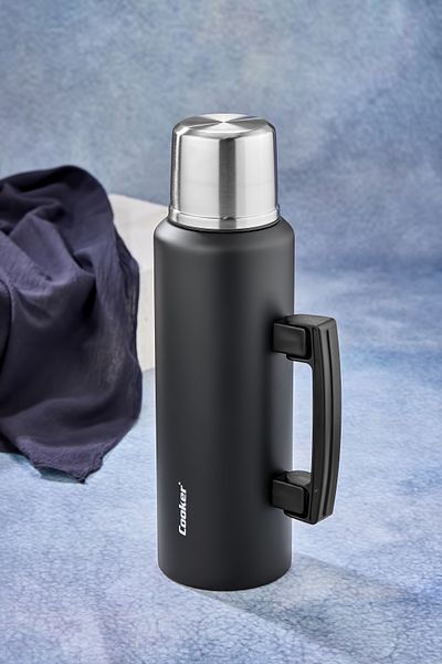 Cooker Ckr2085 1.5 Lt Double Layer Stainless Steel Thermos with Handle