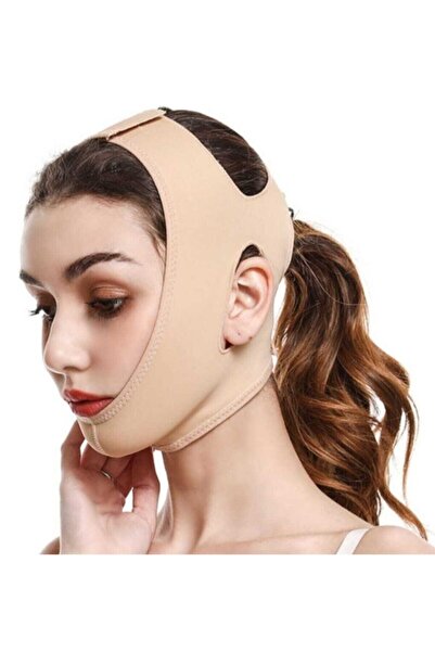 Genel Markalar Yüz Korsesi - Çene Gıdı Gıdık Toplayıcı - Çene Boyun Bandı - Y...