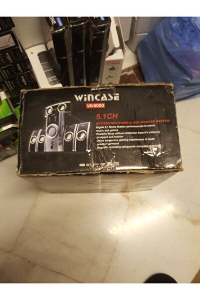 WİNCASE VD-5000 5+1 SES SİSTEMİ UZAKTAN KUMANDALI WiNCASE VD5000 5+1 HOPARLÖR