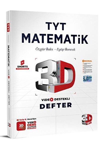 Genel Markalar 3D TYT Matematik Video Defter Not