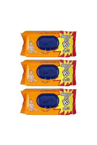 FRESHNSOFT Fresh'n Soft Wet wipes 90 pcs