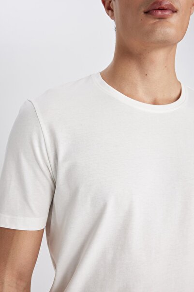 DeFacto Regular Fit Crew Neck T-Shirt T5014AZ24SP