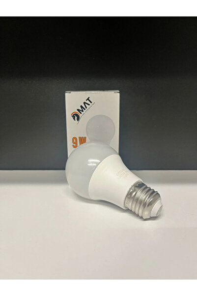 Mat 9w Beyaz Led Ampul